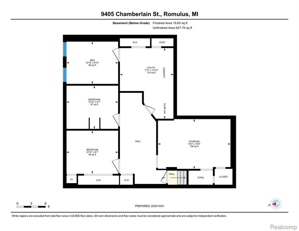9405 Chamberlain Street, Romulus, MI 48174 — Photo 54