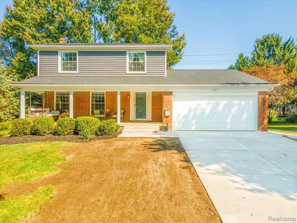 367 Pleasant Ridge Court, Saline, MI 48176 — front exterior
