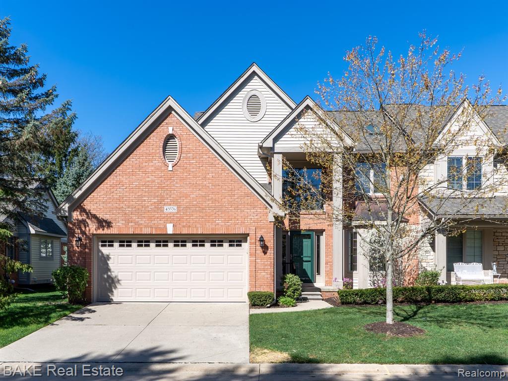 43576 Abbey Circle, Canton, MI 48187 — front exterior