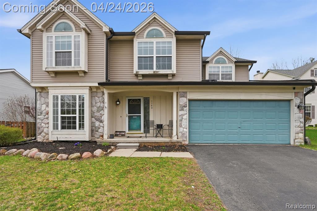 1140 Olympic Court, Oxford, MI 48371 — front exterior