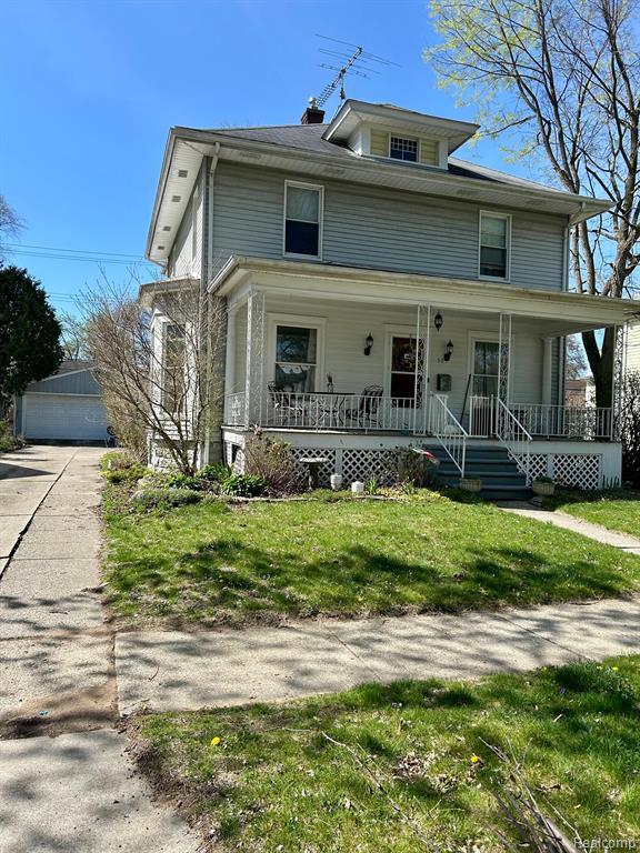 59 AHRENS Street, Mount Clemens, MI 48043 — front exterior