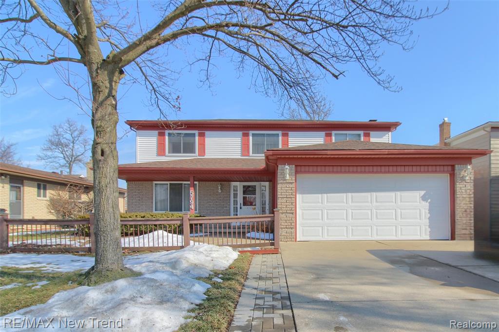 5794 Willow Creek Drive, Canton, MI 48187 — front exterior