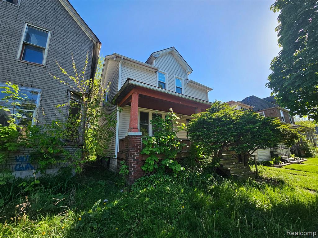 10126 WOODLAWN Street, Detroit, MI 48213 — front exterior