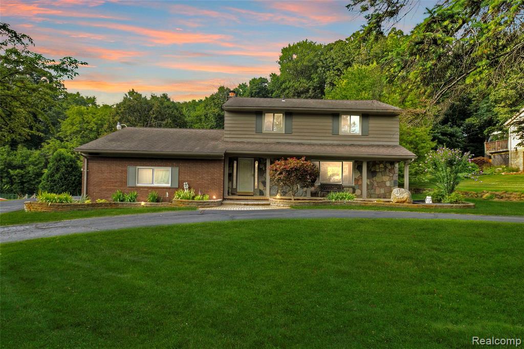 6788 Balmoral Terrace, Clarkston, MI — front exterior