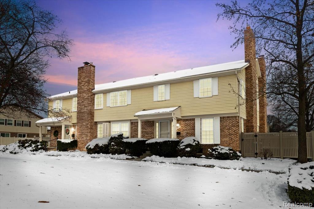 21106 W Glen Haven Circle, Novi, MI 48167 — front exterior