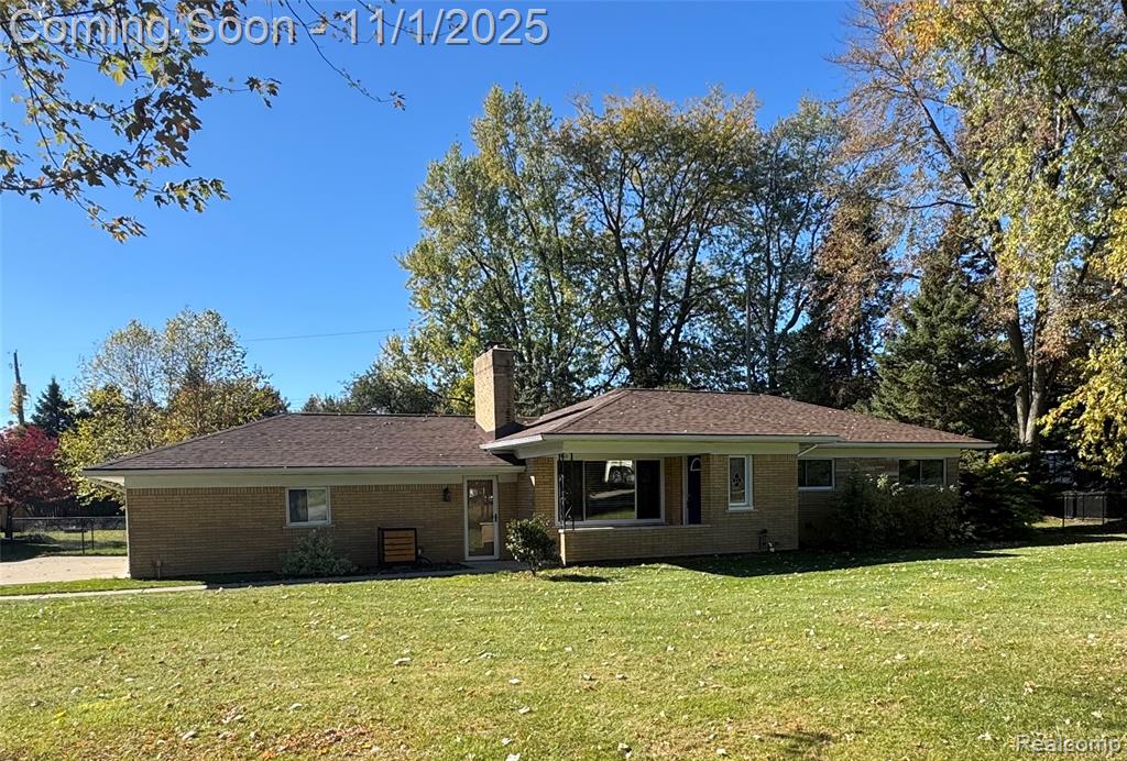 53495 Hillside Drive, Shelby Twp, MI 48316 — front exterior