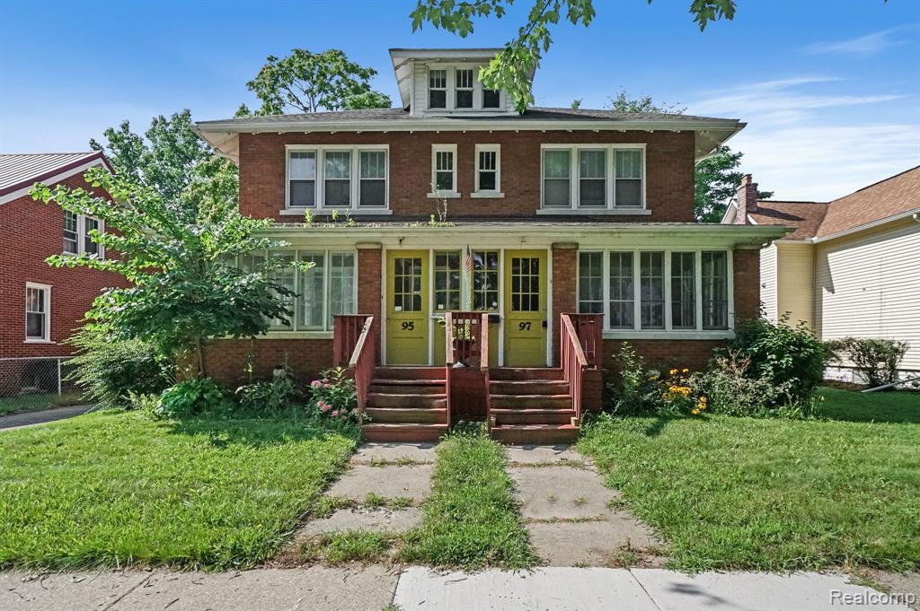 95 AHRENS Street, Mount Clemens, MI 48043 — front exterior