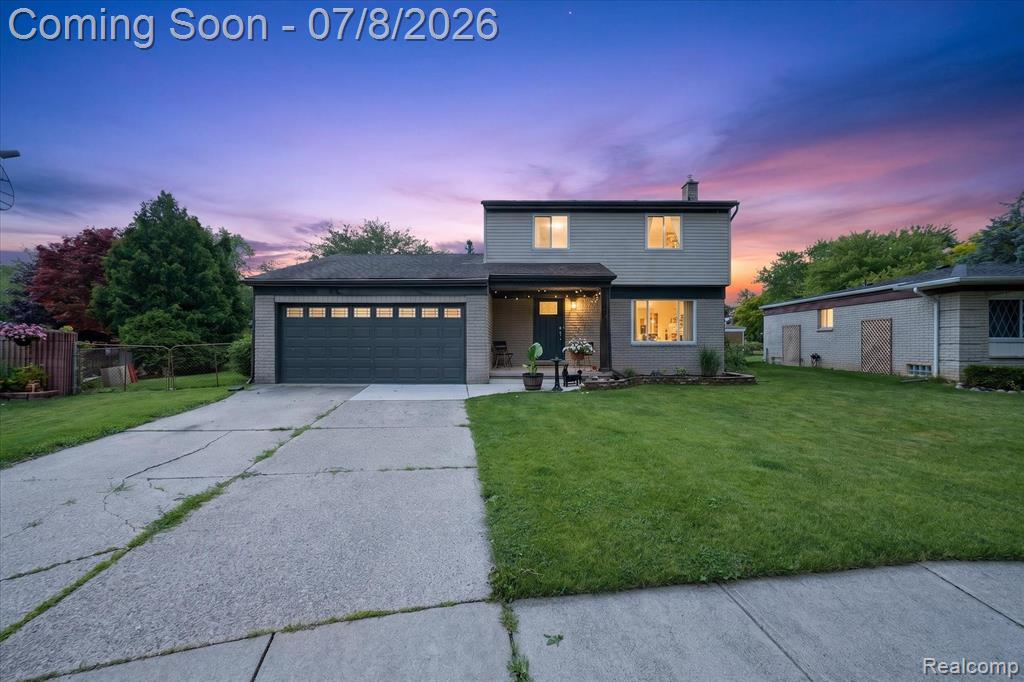 53962 Kirk Court, New Baltimore, MI 48047 — front exterior