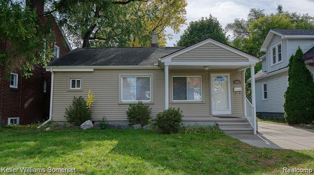 861 W LEWISTON Avenue, Ferndale, MI 48220 — front exterior