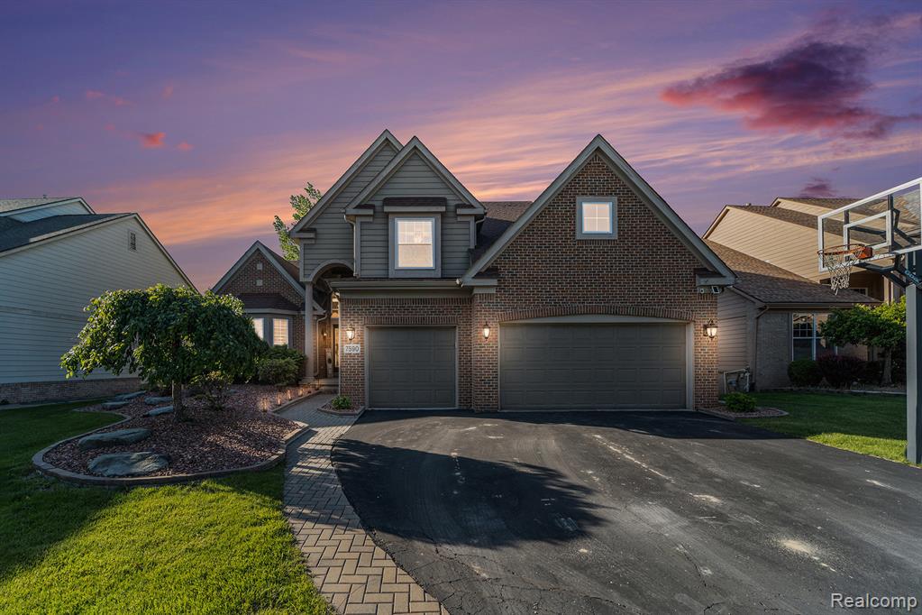 7590 Acorn Hill Court, West Bloomfield, MI 48323 — front exterior