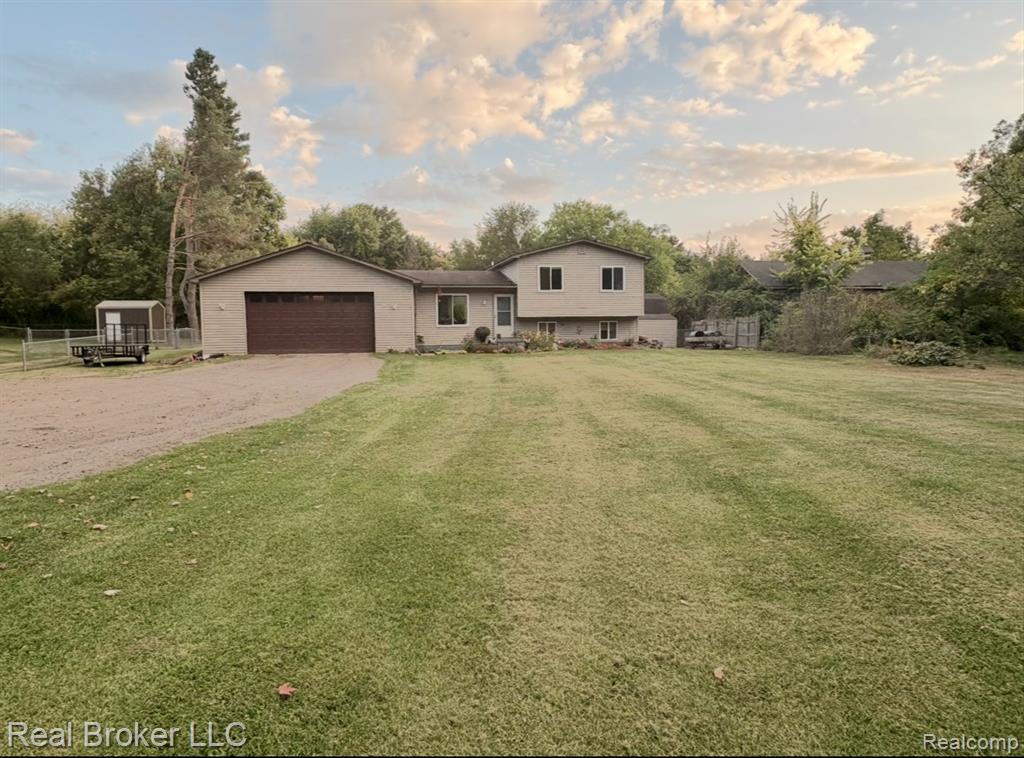 3725 Bronson Lake Road, Lapeer, MI 48446 — front exterior