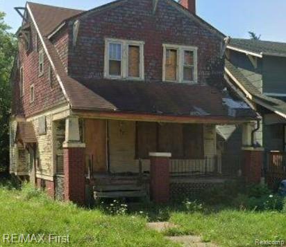 57 Grove Street, Highland Park, MI 48203 — front exterior