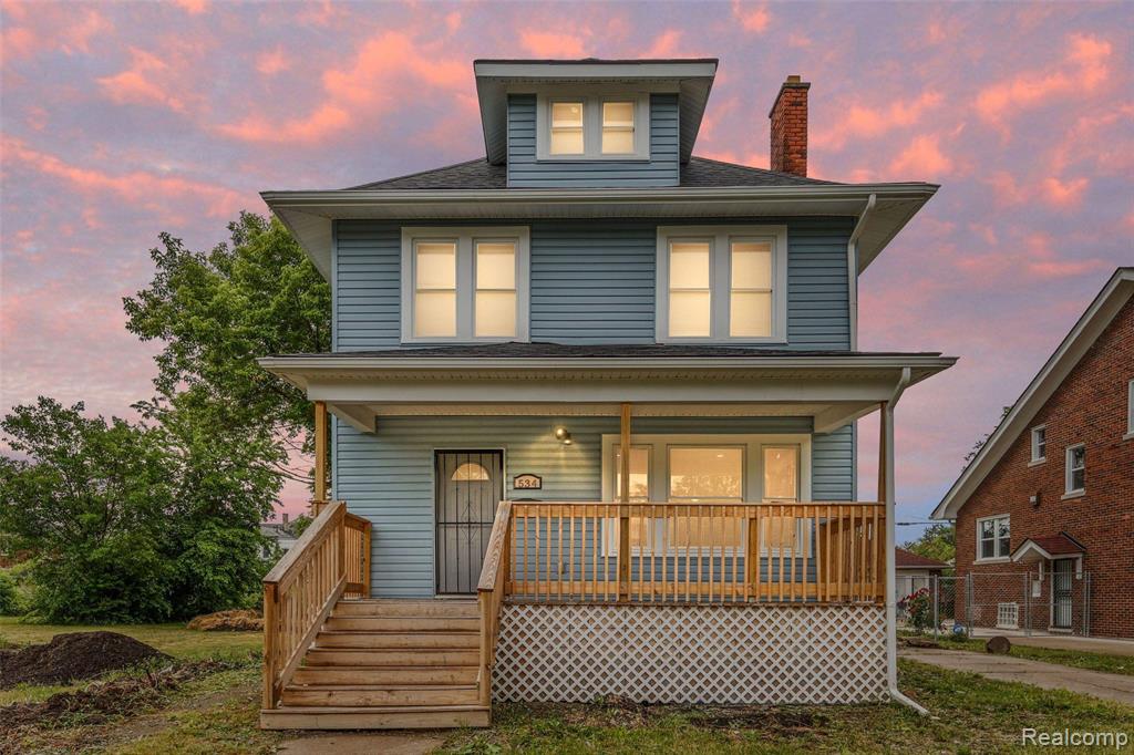 534 Trowbridge Street, Detroit, MI 48202 — front exterior