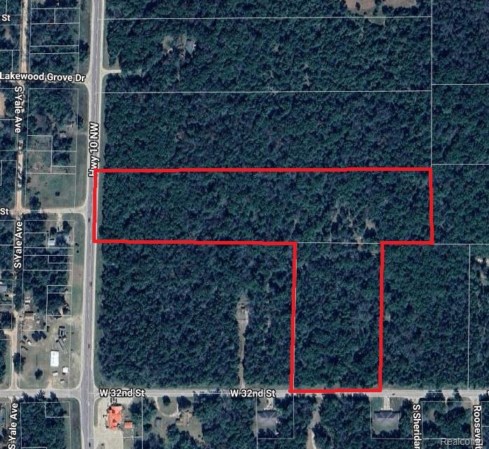 V/L Hwy 10 NW, Lake, MI 49304 — front exterior