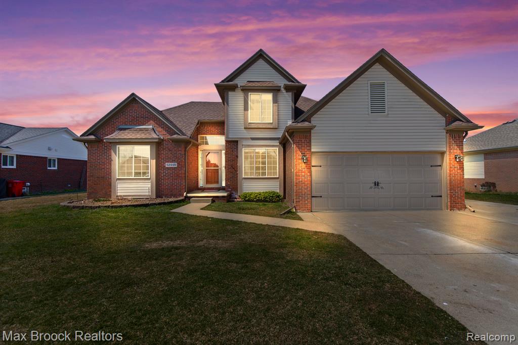 52449 ROBINS NEST Drive, Chesterfield, MI 48047 — front exterior