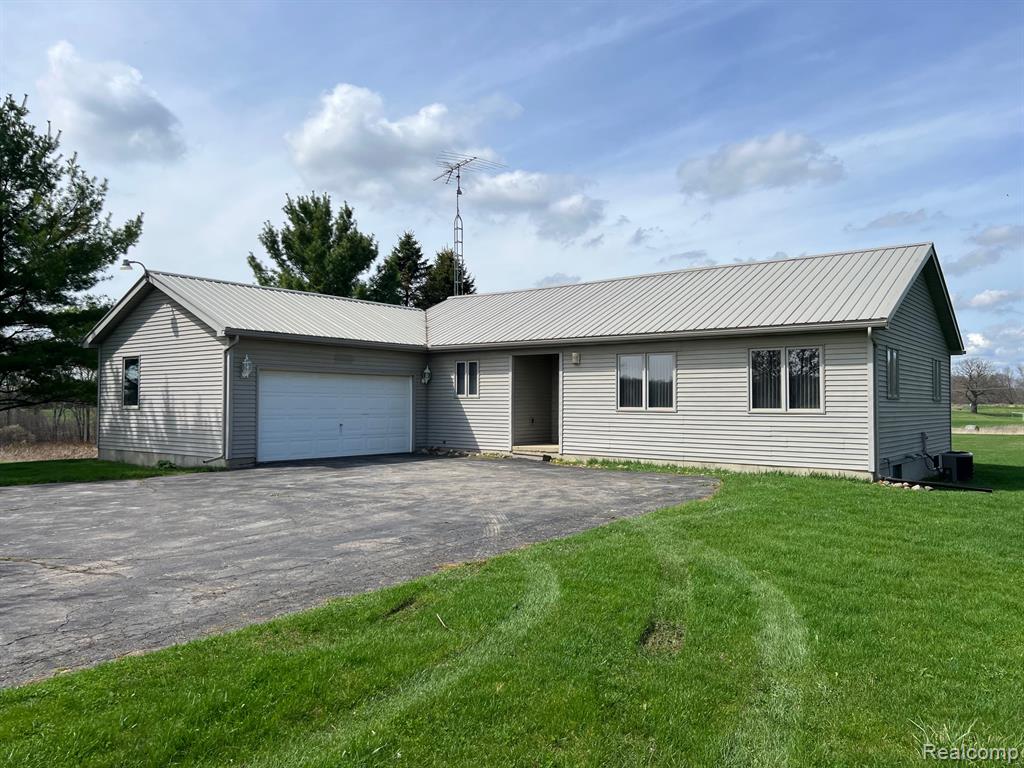 4198 MCDOWELL Road, Lapeer, MI 48446 — front exterior