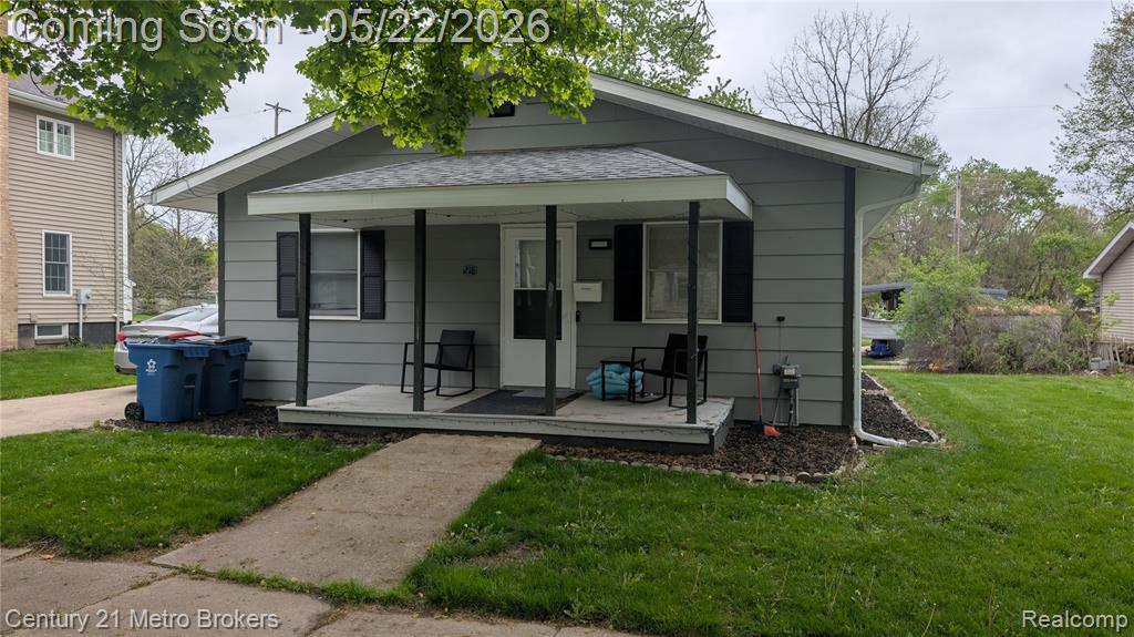 218 N Lapeer Street, Davison, MI 48423 — front exterior