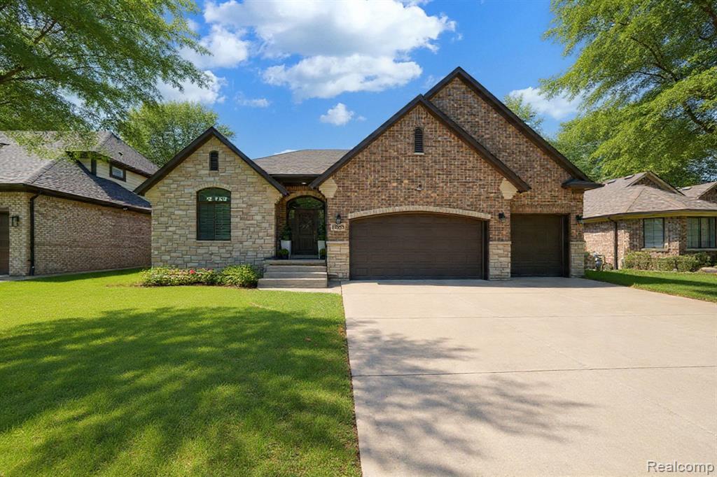 19853 Chase Drive, Macomb, MI 48042 — front exterior