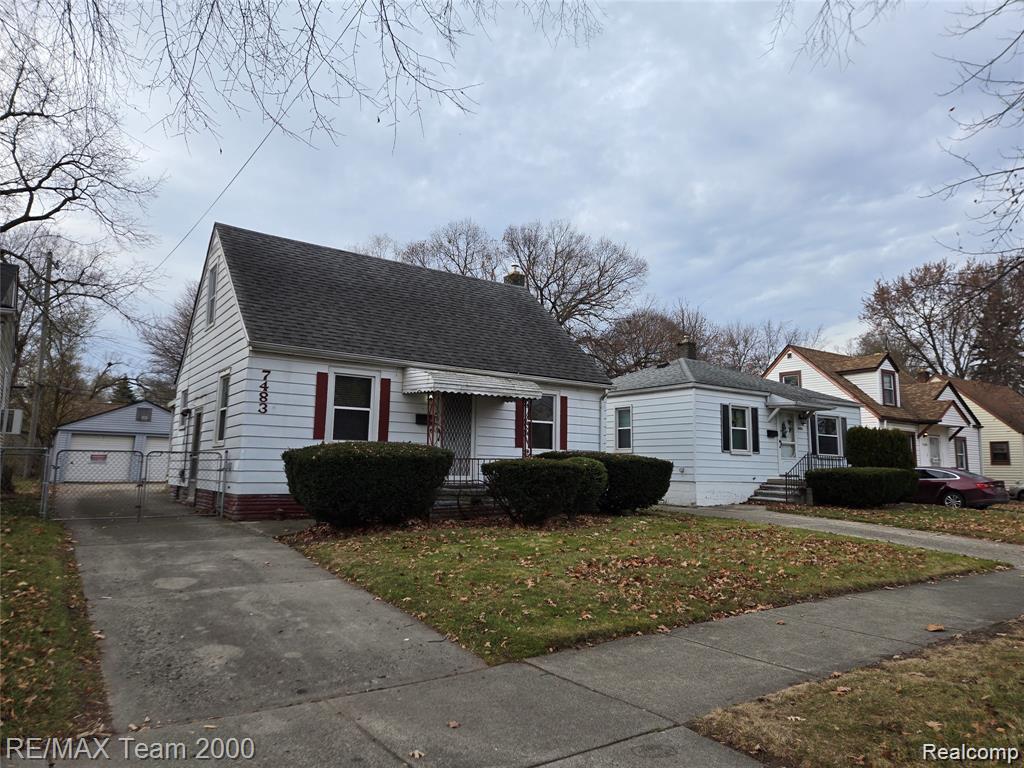 7483 Dacosta, Detroit, MI 48239 — front exterior