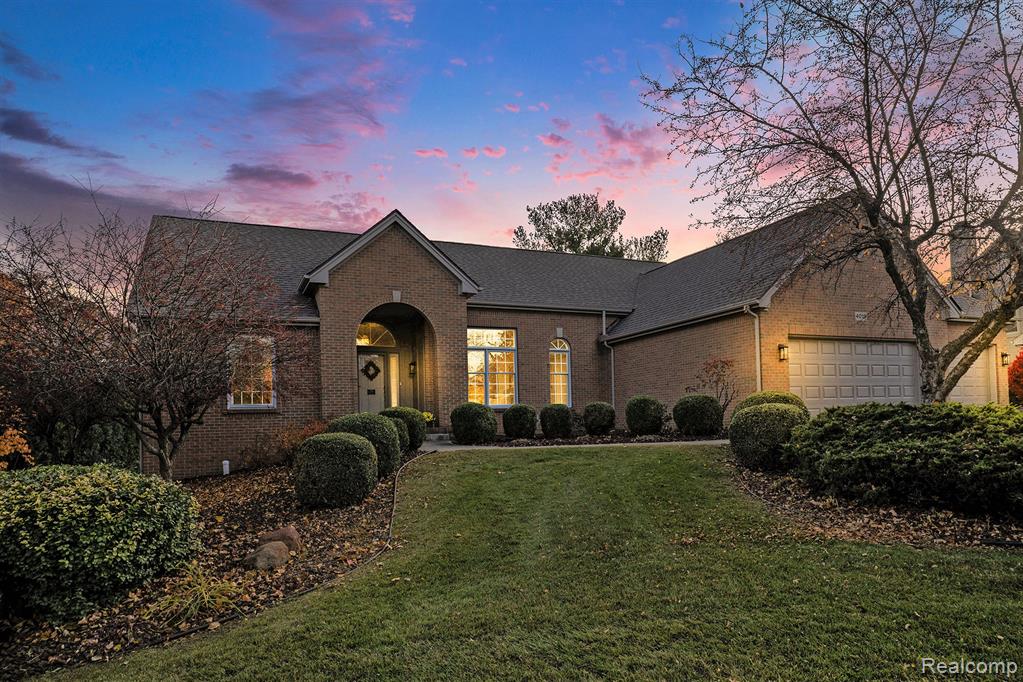 4019 Pine Ridge Court, Fenton, MI 48430 — front exterior