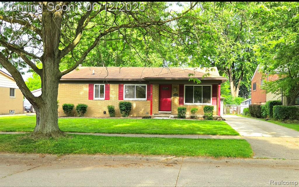 417 Shana Drive, Canton, MI 48187 — front exterior