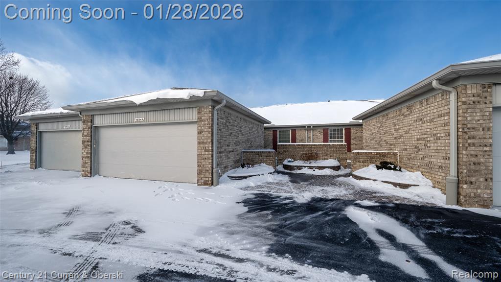48645 Sutton Bay Court, Utica, MI 48315 — front exterior
