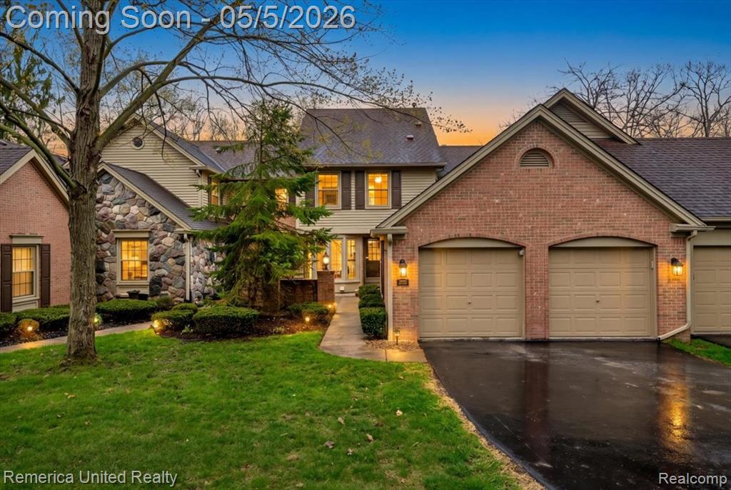 4605 Golf View Drive, Brighton, MI 48116 — front exterior