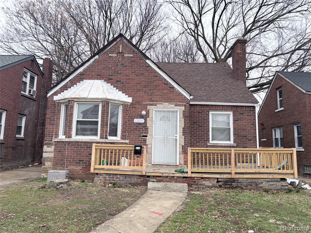 12019 Sanford Street, Detroit, MI 48205 — front exterior