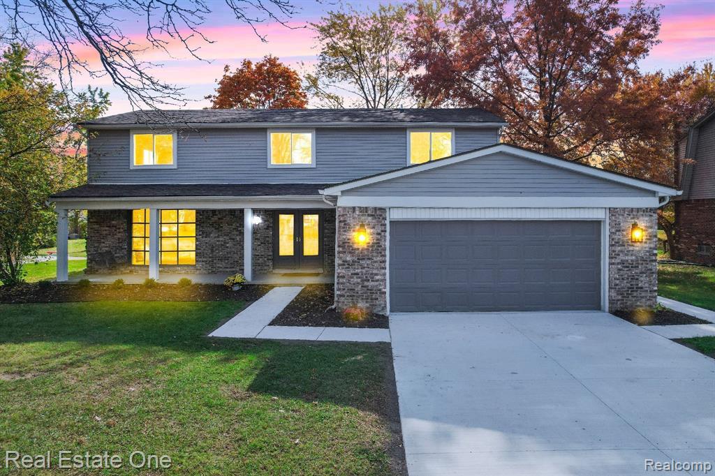 684 ABBEY, Rochester Hills, MI 48307 — front exterior