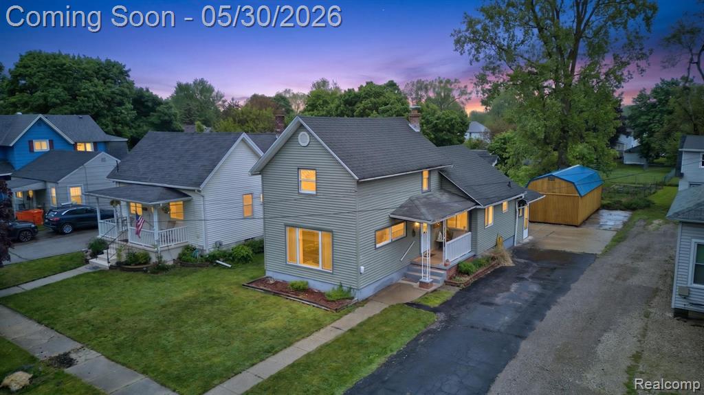 304 W Ridge Street, Owosso, MI 48867 — front exterior