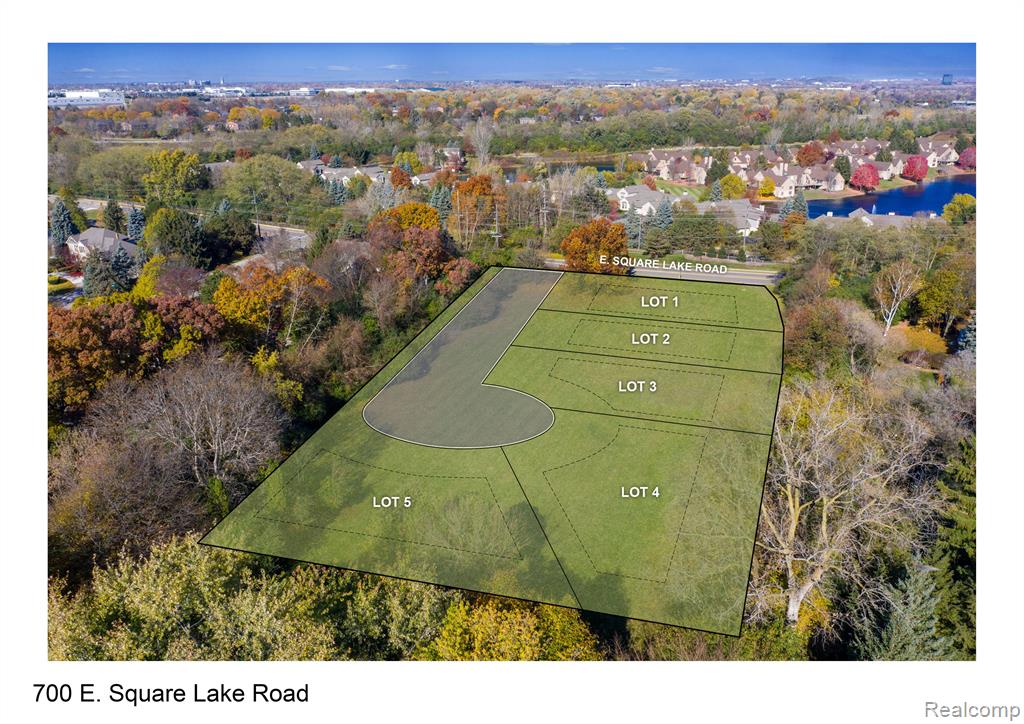 700 E SQUARE LAKE Road, Bloomfield Hills, MI 48304 — front exterior