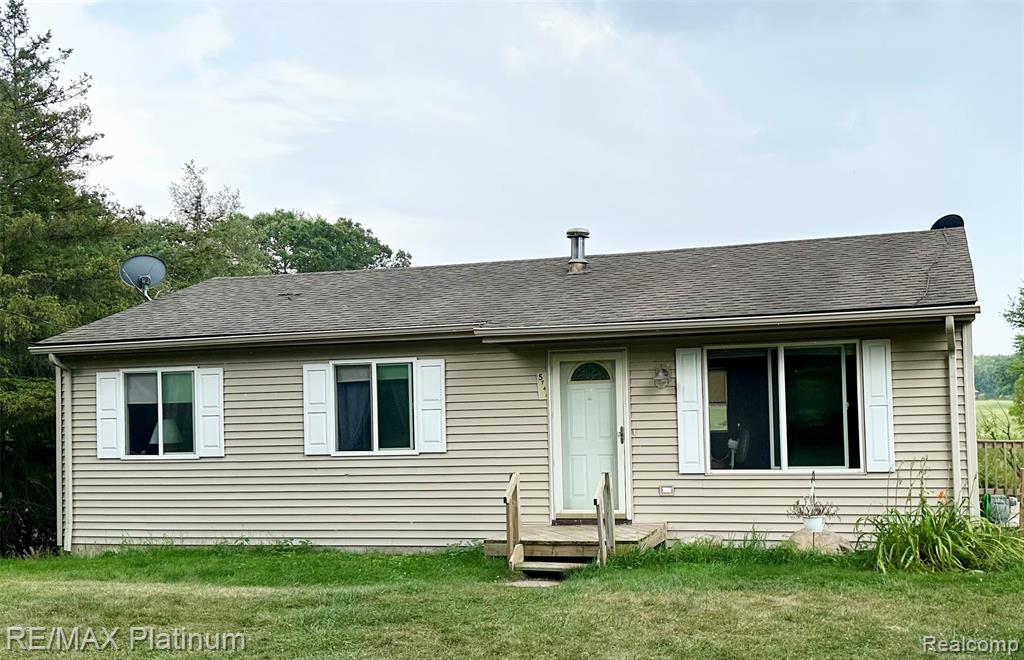 5741 Crandall Road, Howell, MI 48855 — front exterior