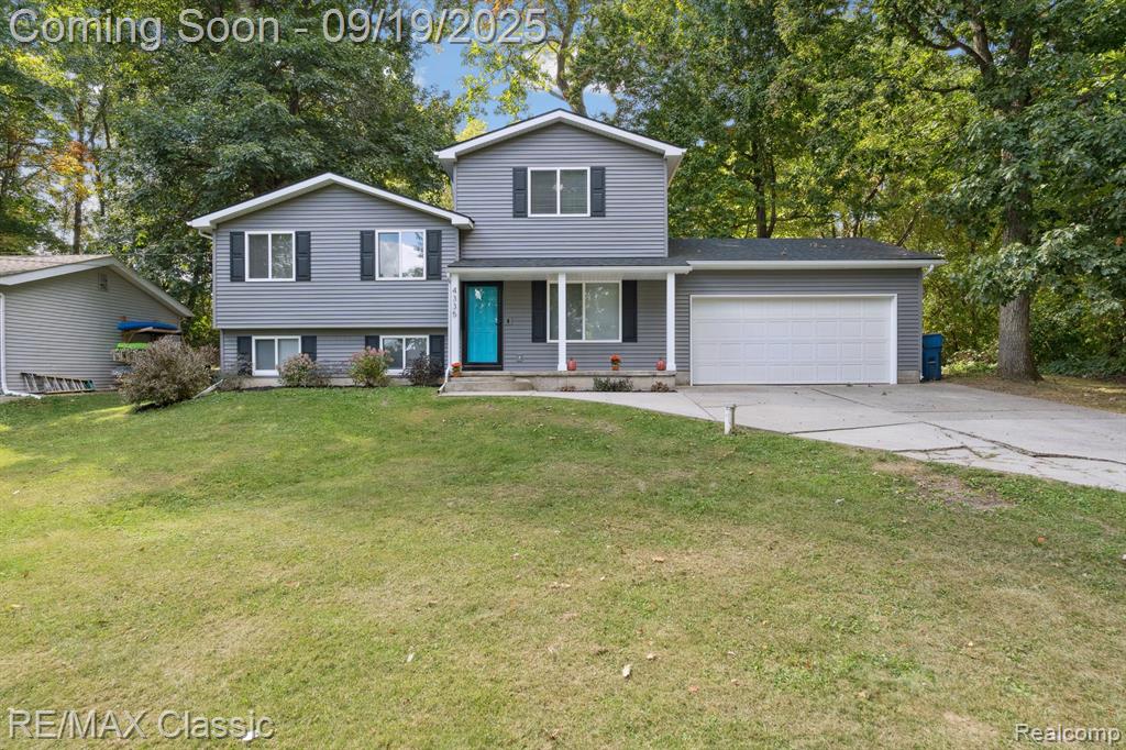 4335 Leroy Court, White Lake, MI 48383 — front exterior