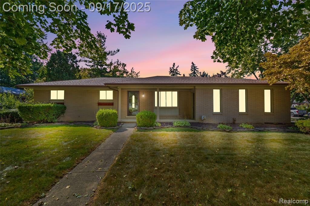 41885 Coulon Drive, Clinton Twp, MI 48038 — front exterior