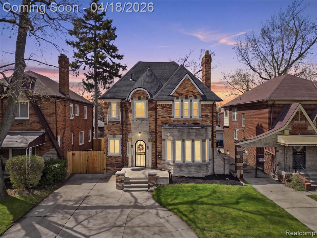 18043 Wisconsin Street, Detroit, MI 48221 — front exterior