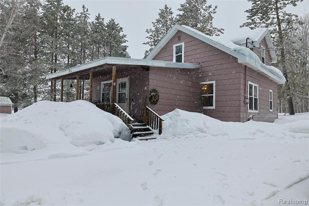 4788 Benson Road, Chatham, MI 49816 — front exterior