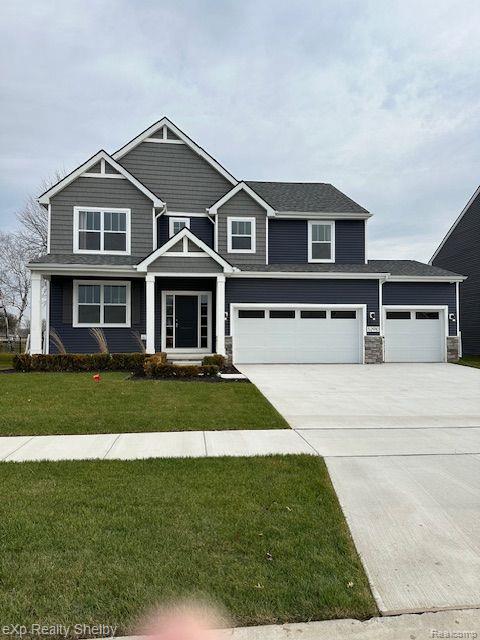 52905 WELLINGTON VALLEY Drive, Macomb, MI 48042 — front exterior
