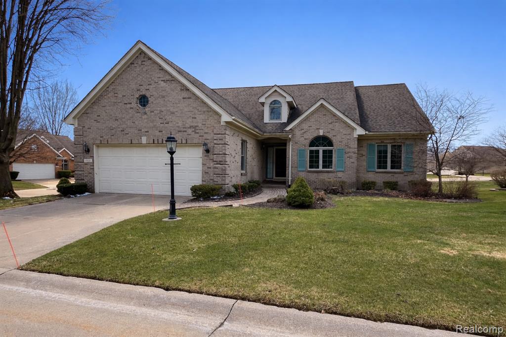 8518 Invitational Drive S, Washington, MI — front exterior