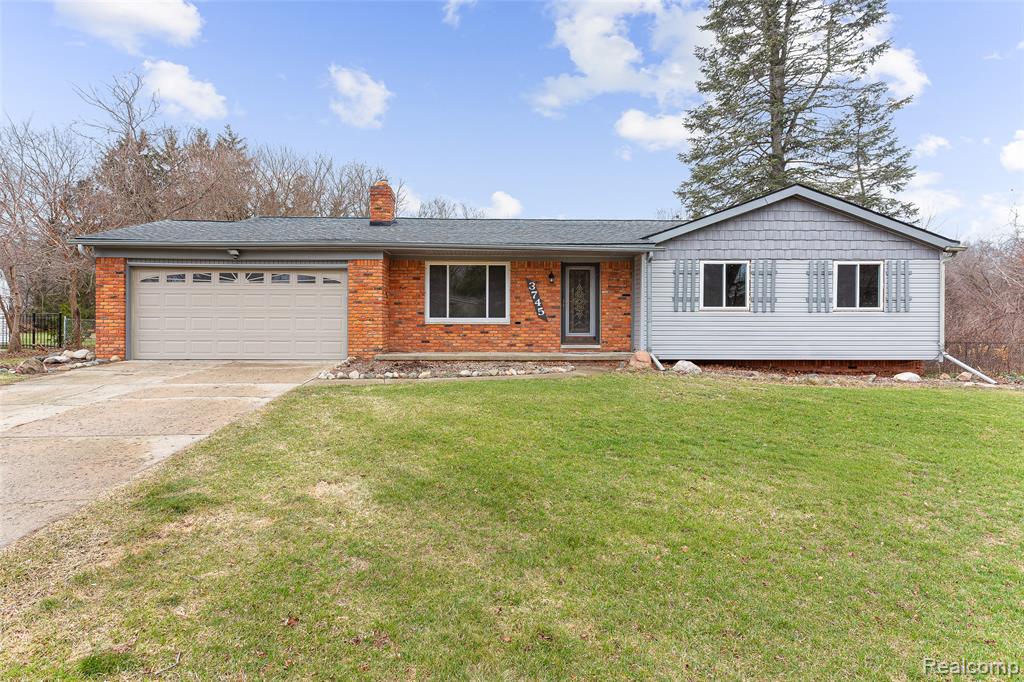 3745 Capitol Way, Highland, MI 48356 — front exterior