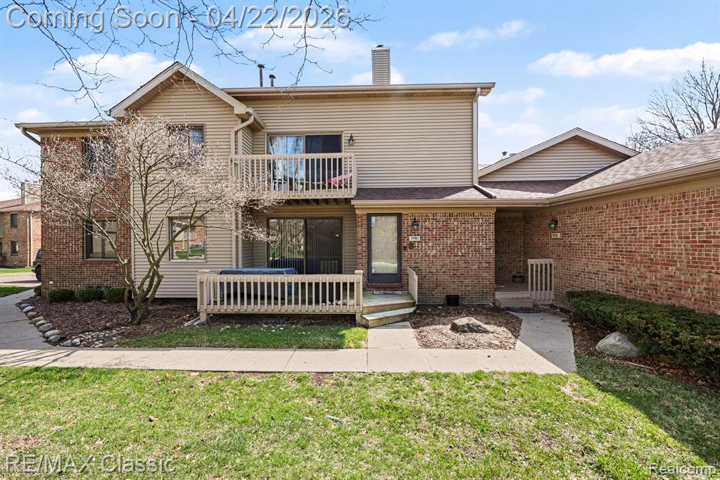 7981 Woodingham, 2, West Bloomfield, MI — front exterior