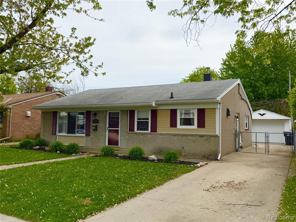 8210 Liberty Boulevard, Westland, MI — front exterior