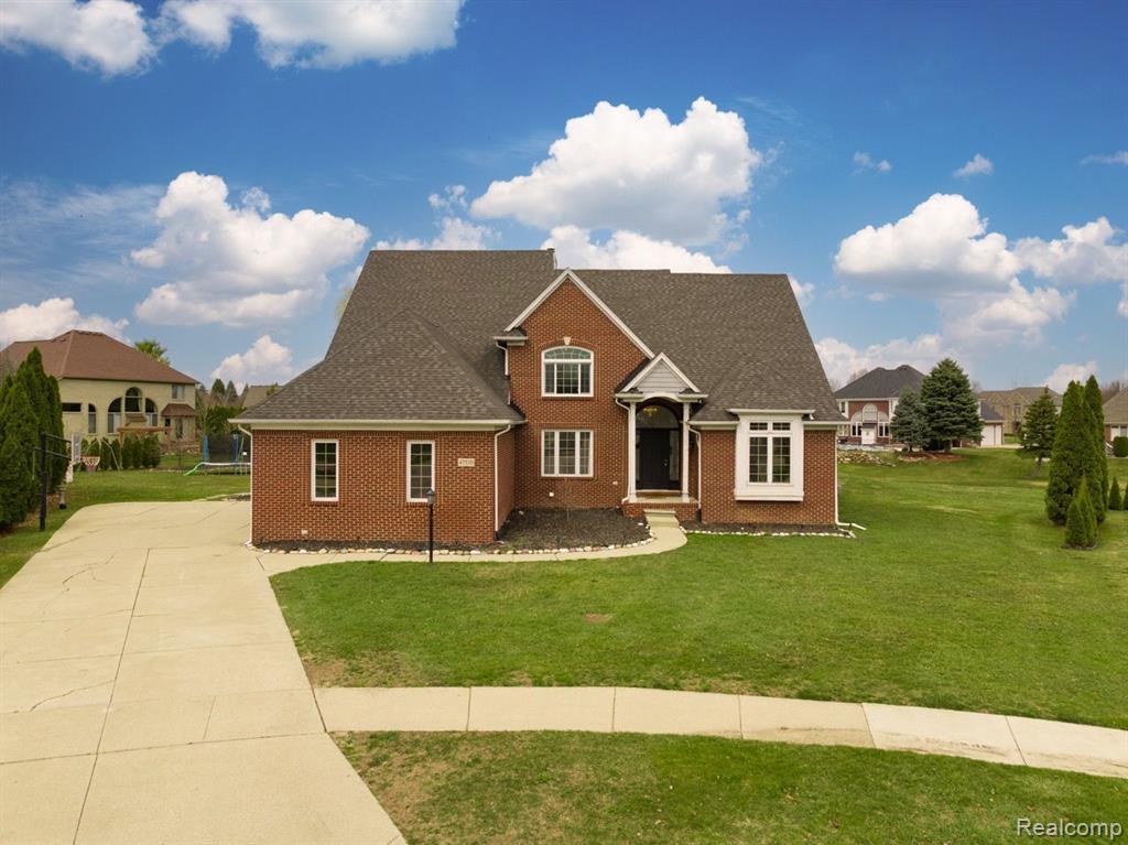 47530 ECHO Court, Shelby Twp, MI 48315 — front exterior