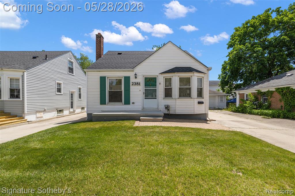 2381 Princeton Road, Berkley, MI 48072 — front exterior