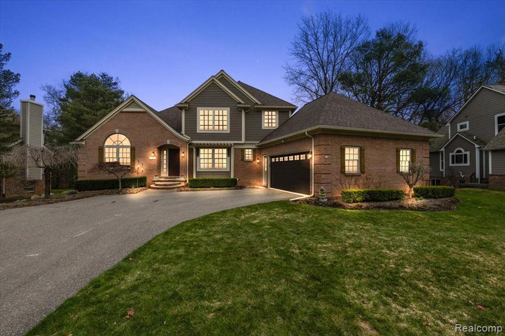 7828 Brookpines Drive, Clarkston, MI 48348 — front exterior