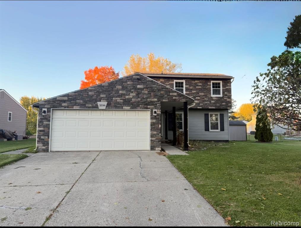 3596 Barberry Circle, Wixom, MI 48393 — front exterior