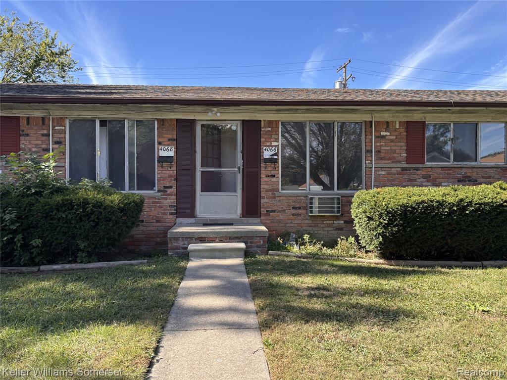4066 Agnes Avenue, Lincoln Park, MI 48146 — front exterior