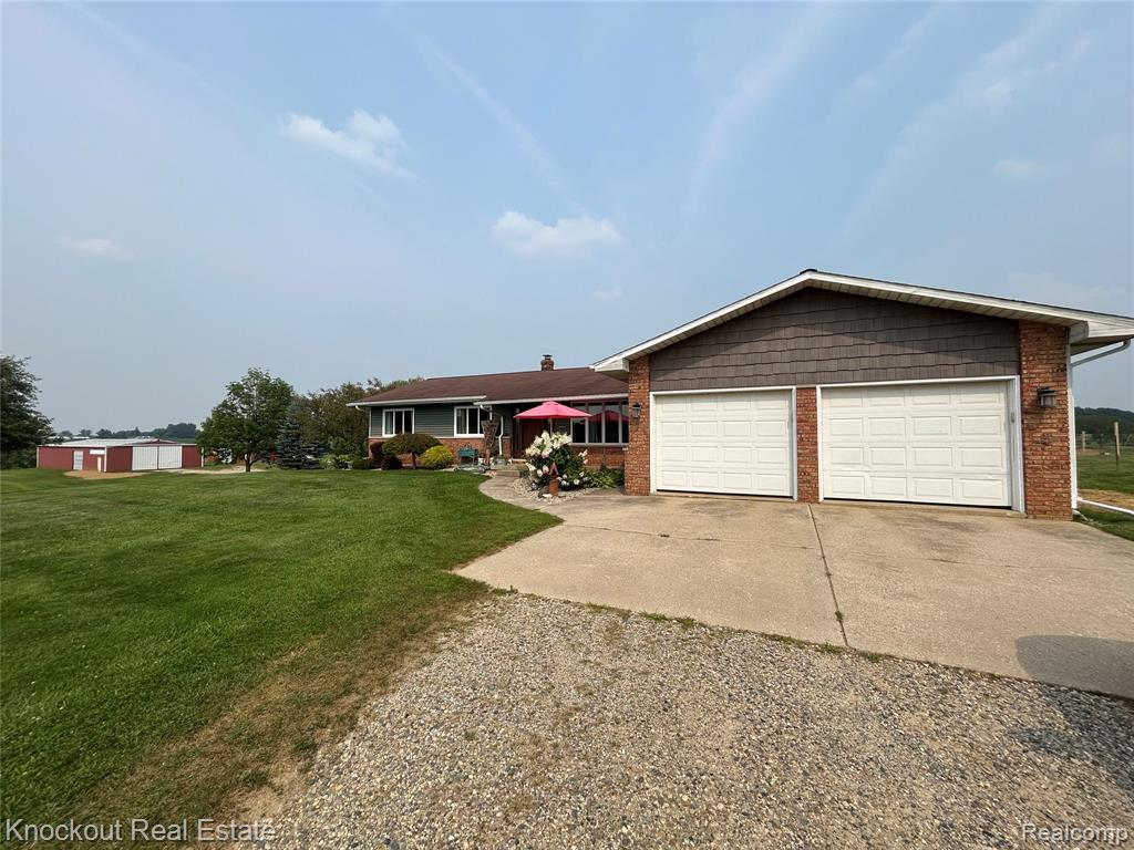 9291 Sheridan Road, Millington, MI 48746 — front exterior