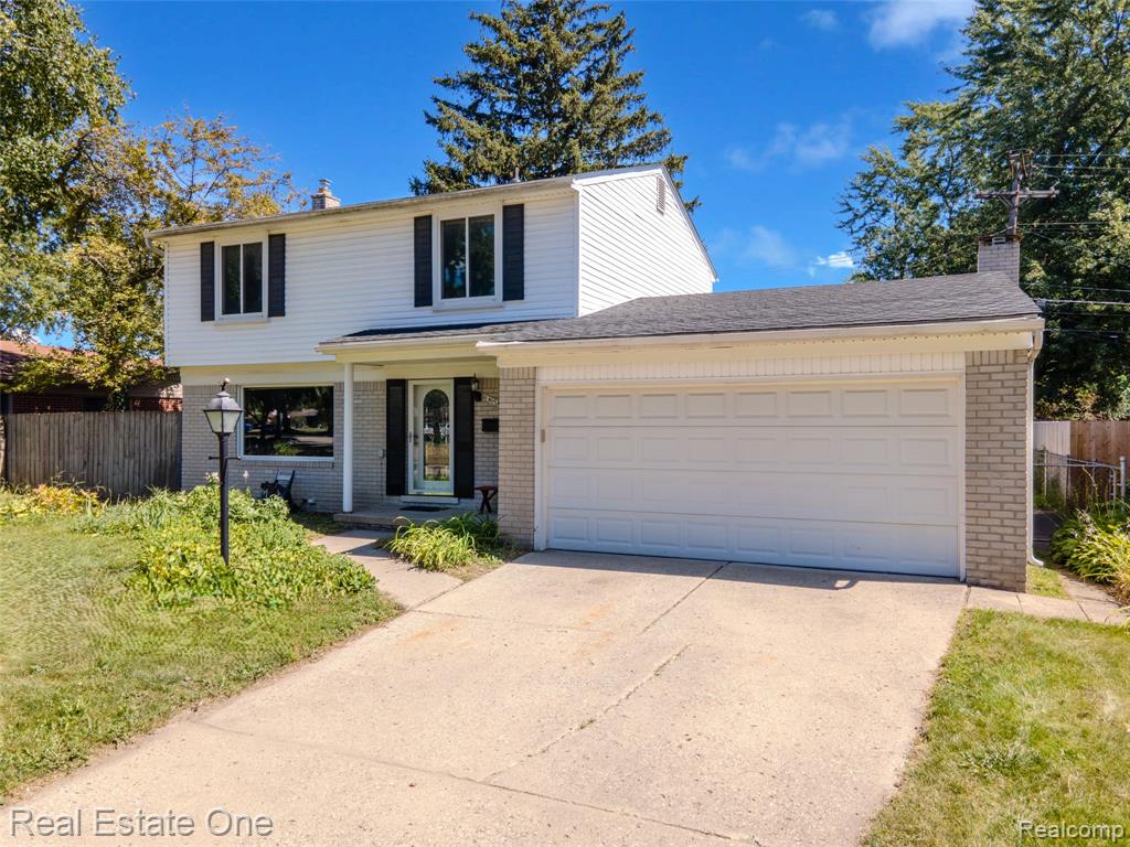 41744 Mae Wood Drive, Sterling Heights, MI 48313 — front exterior
