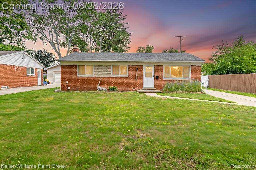 9075 Headley Drive, Sterling Heights, MI 48314 — front exterior