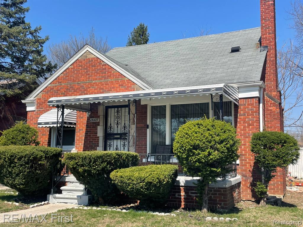 15429 Fairmount Drive, Detroit, MI 48205 — front exterior